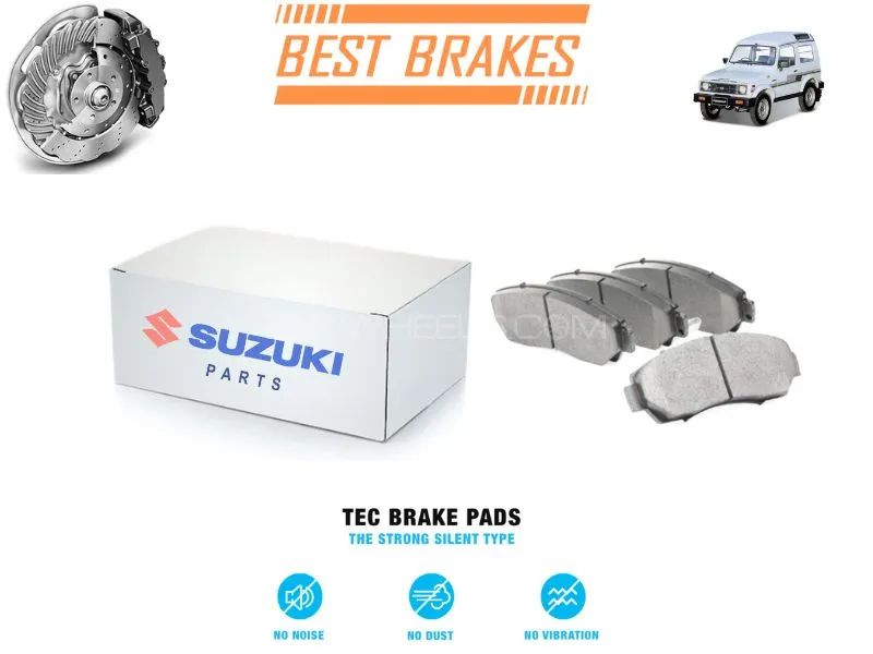Suzuki Potohar 1985-2003 TEC Brake Pads - High Quality Brake Parts Image-1