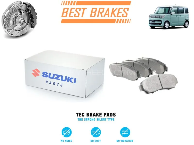 Suzuki Spacia 2017-2024 TEC Brake Pads - High Quality Brake Parts