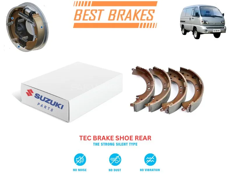 Roma TEC Rear Brake Shoes - High Quality Brake Parts