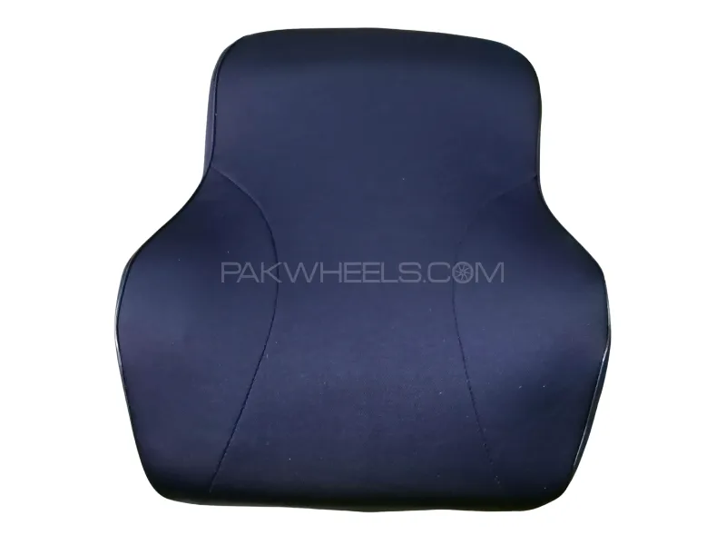 Seat Back Rest Cushion Black Color | Luxury Cushion | Memory Foam Cushion | 1PC  Seat Back Rest Cushion Black Color | Luxury Cushion | Memory Foam Cushion | 1PC  Image-2