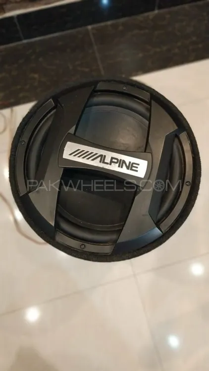 Alpine SWT-12S4 Car Speakers, Black Image-1