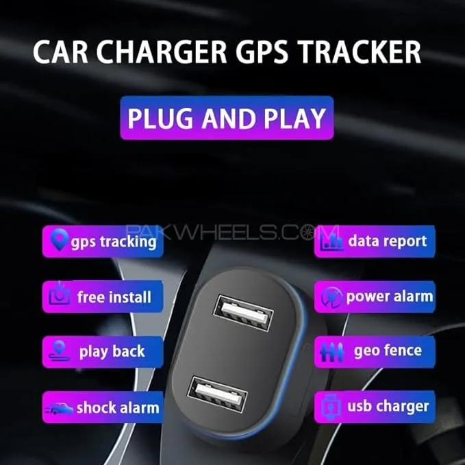 SinoTrack ST-909 Car Charger GPS Tracker For Car (6 Months Warranty)(PTA Approved) Image-1