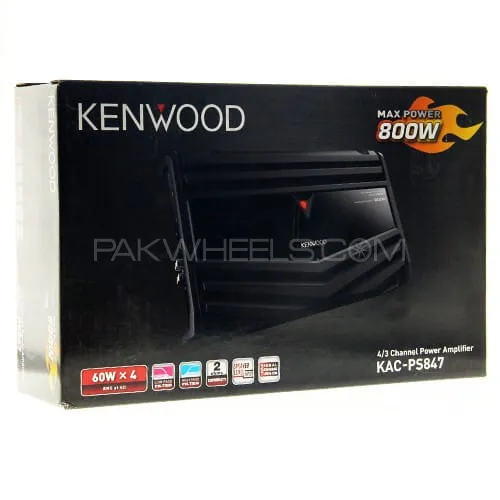 Kenwood KAC-PS847 Car Amplifier Image-1