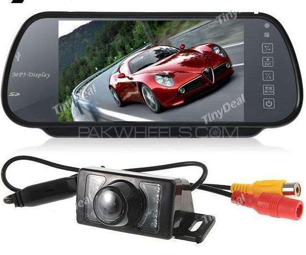 Back View Mirror Camera With MP 5 Pin Pack Image-1