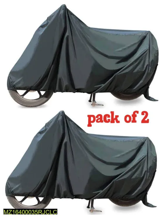 anti-slip parachute bike cover, pack of 2 Image-1