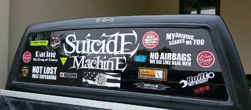 نسان پِک اپ - 1992 Suicide machine نسان پِک اپ - 1992 Suicide machine Image-6
