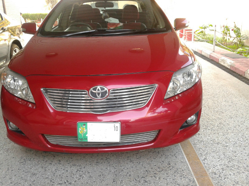 ٹویوٹا کرولا - 2010 red ٹویوٹا کرولا - 2010 red Image-3