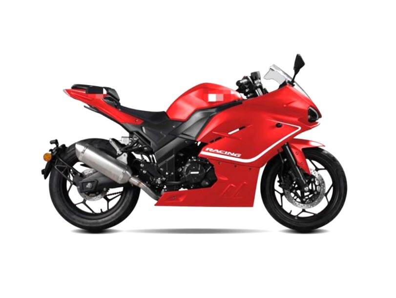OW Ducatin 250cc Side Profile Red
