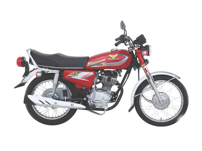 ZXMCO ZX 125 Stallion Right Side Profile Red