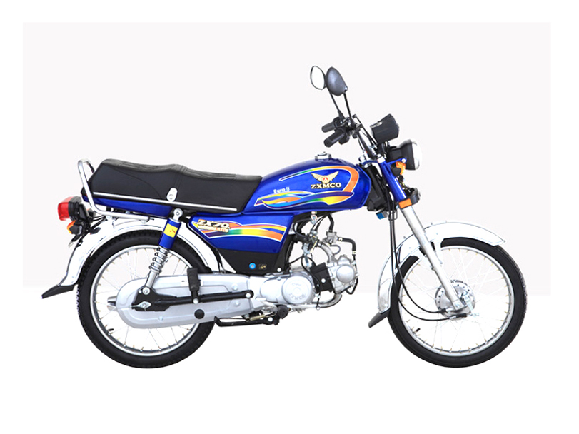 ZXMCO ZX 70 City Rider Euro-II Side Profile Blue