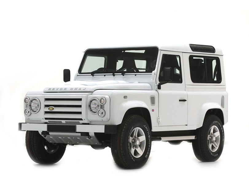 Land Rover Defender Exterior Front Side View