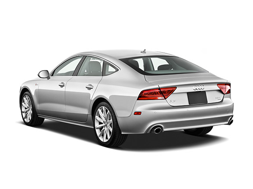 Audi A7 1st (4G8) Generation Exterior Rear Side View