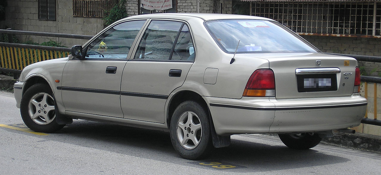 Honda City 3rd Generation Exterior Rear Side View