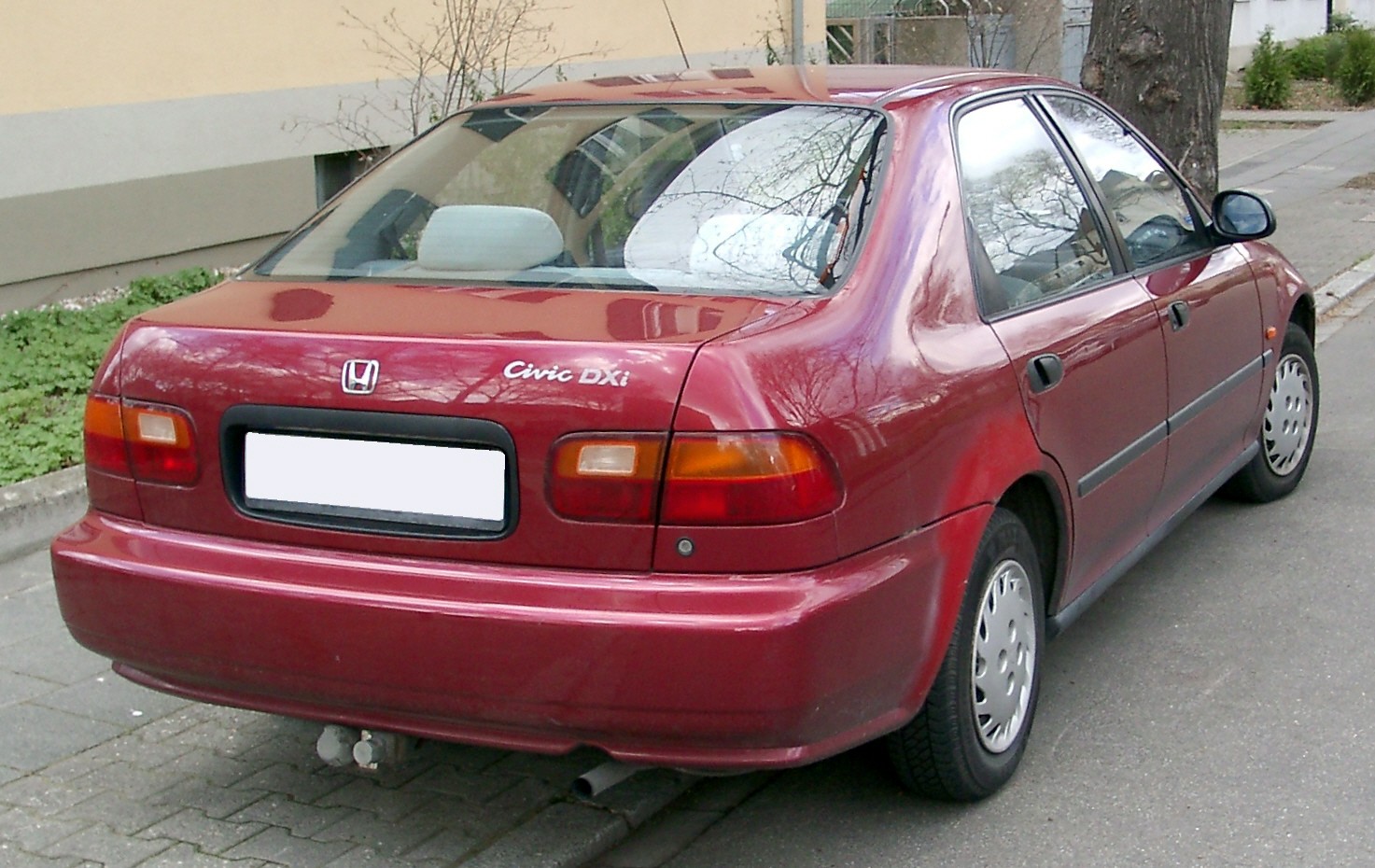 Honda Civic Exterior Rear End