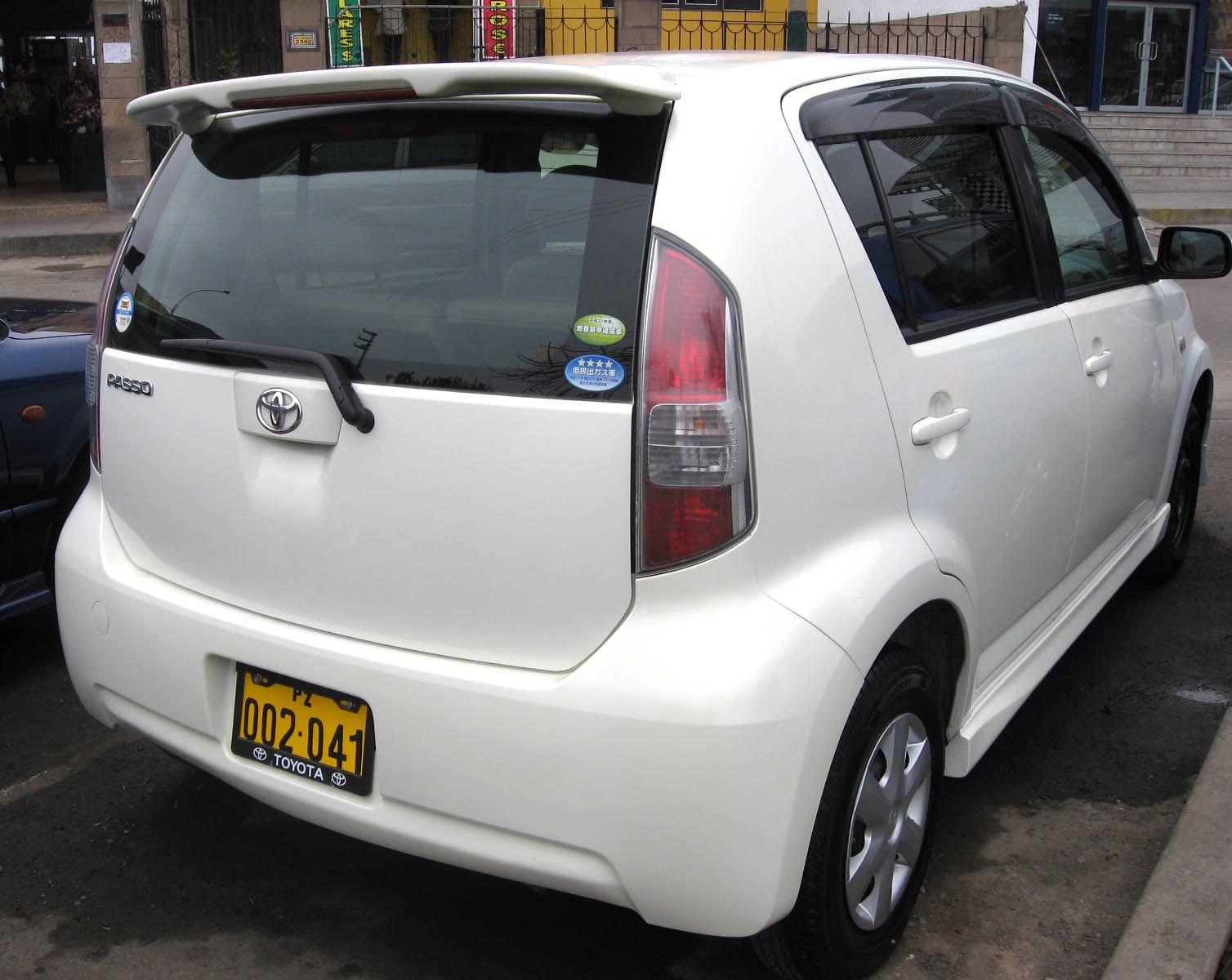 Toyota Passo 1st Generation Exterior Rear End