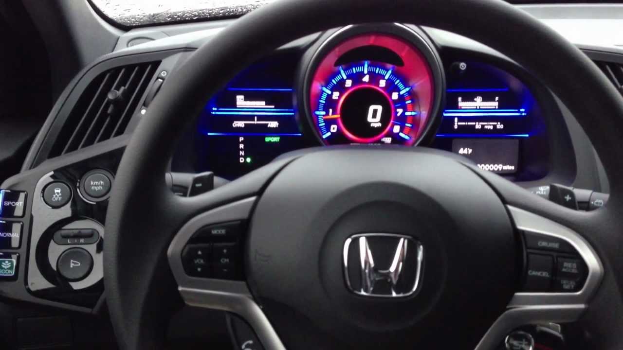 Honda CR-Z Sports Hybrid 1st Generation Interior Dashboard
