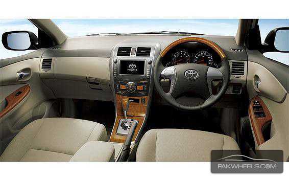 Toyota Corolla Axio 10th Generation Interior Dashboard