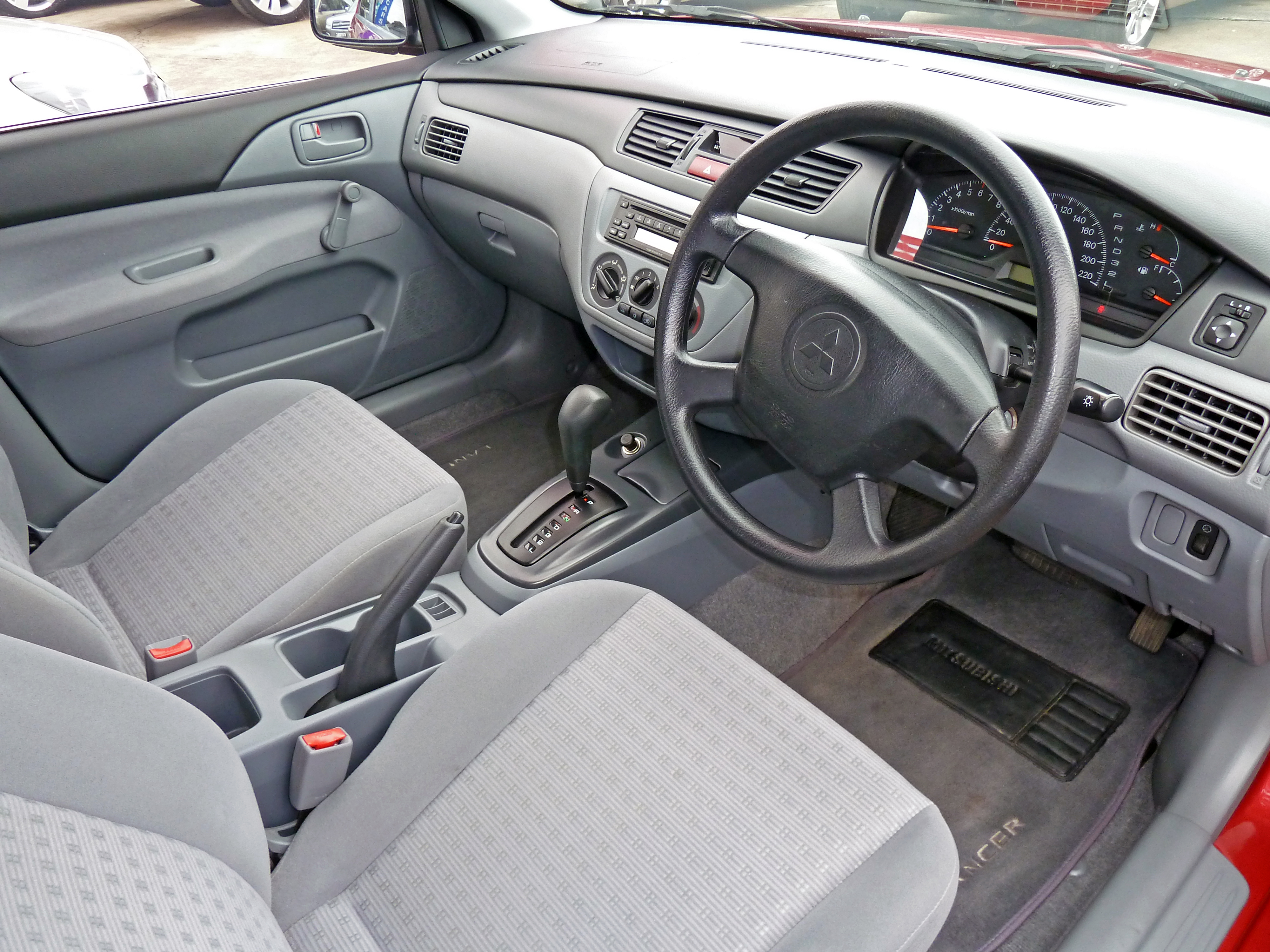 Mitsubishi Lancer Interior Dashboard