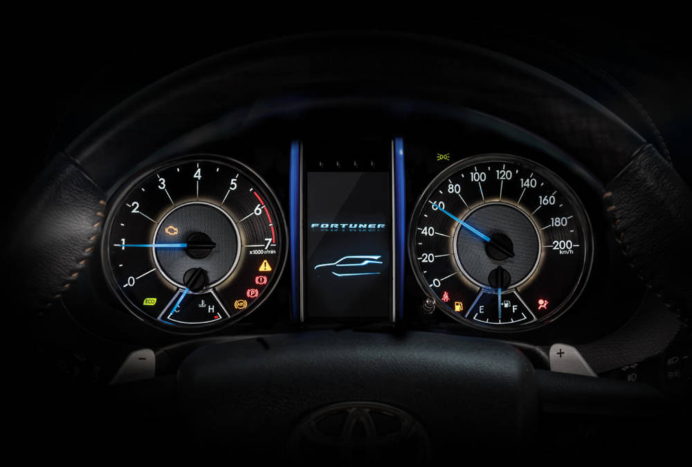 Toyota Fortuner 2nd Generation Interior Speedometer
