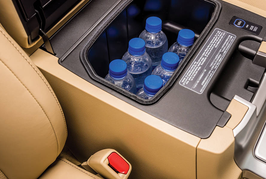 Toyota Land Cruiser Interior Cooler Box
