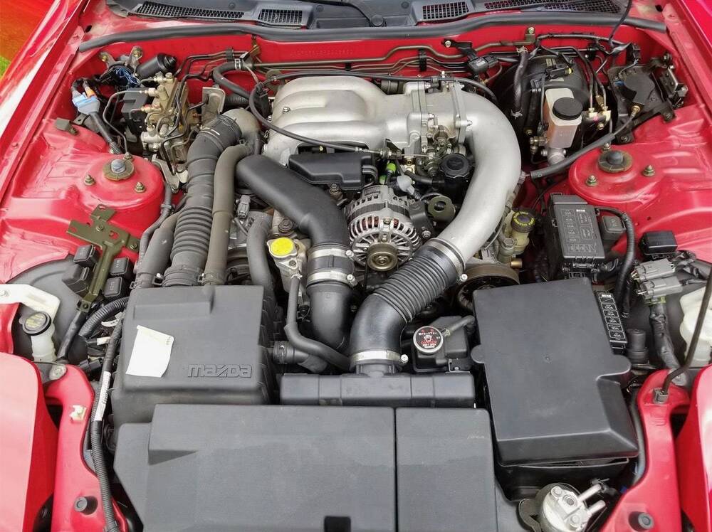 Mazda Rx7 Exterior Engine Bay