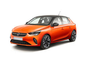 Opel corsa front right angled