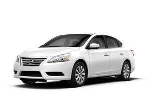 Nissan sylphy front right angled