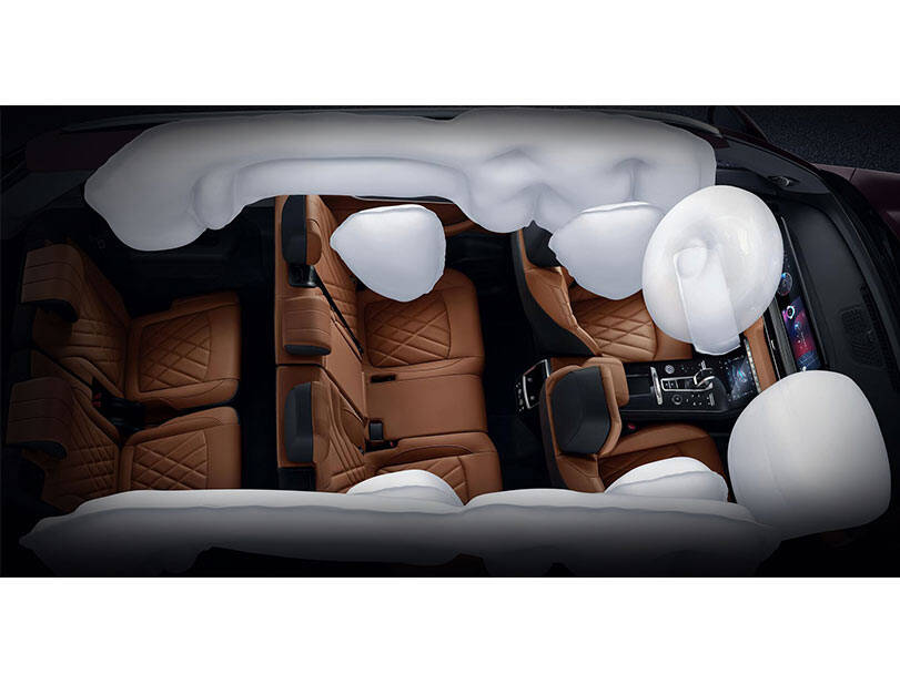 Chery Tiggo 8 Pro Interior Safety Airbags