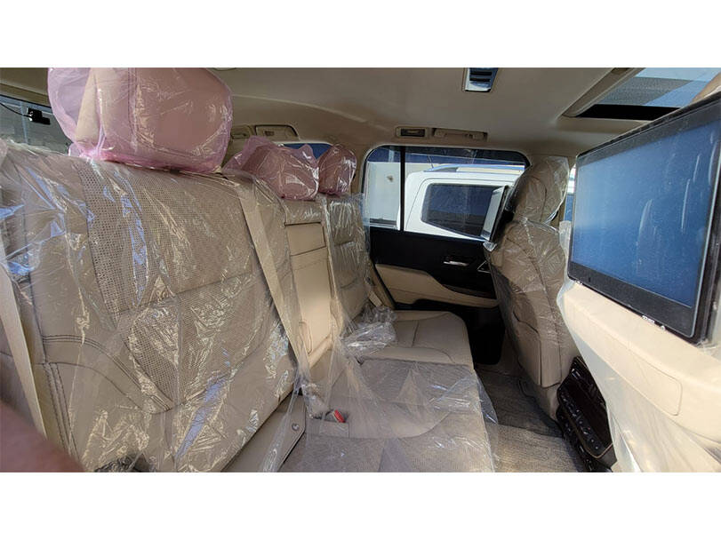 Toyota Land Cruiser 2024 Interior Rear Seats