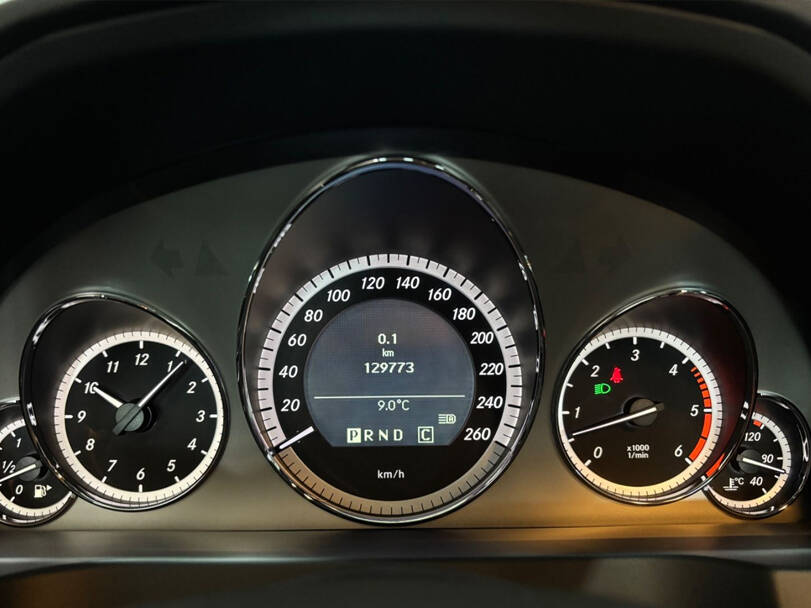 Mercedes Benz E Class Cabriolet Interior 