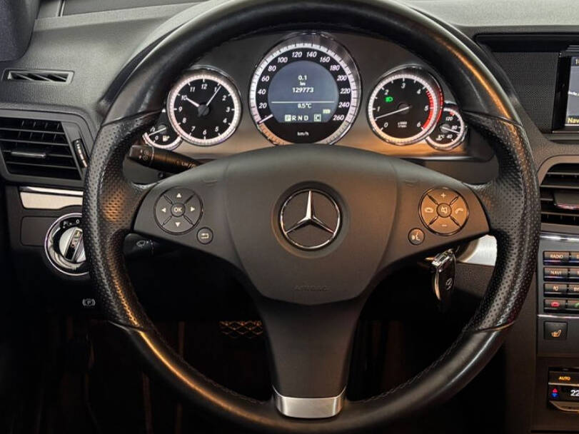 Mercedes Benz E Class Cabriolet Interior 