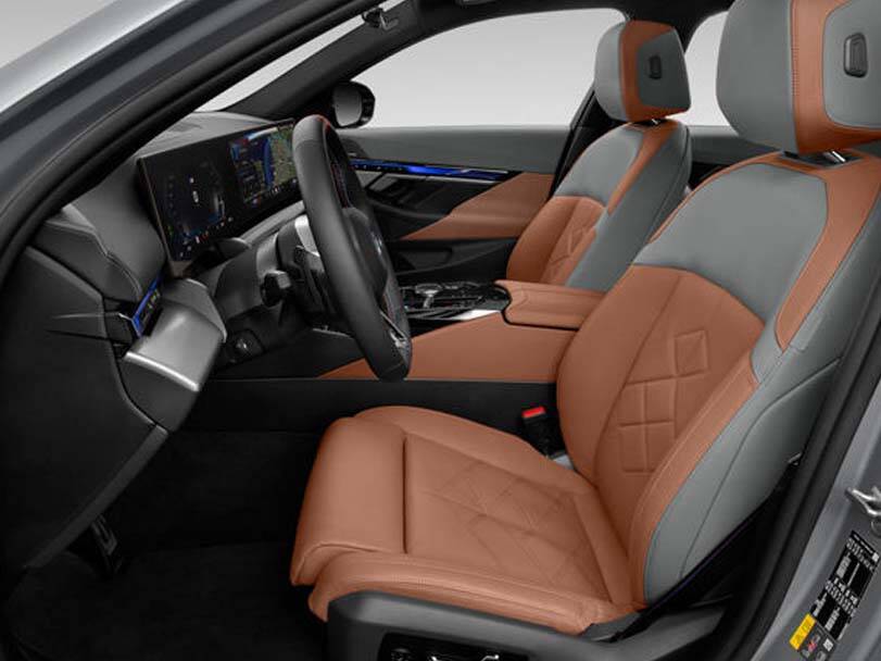 BMW i5 Interior Front Seats
