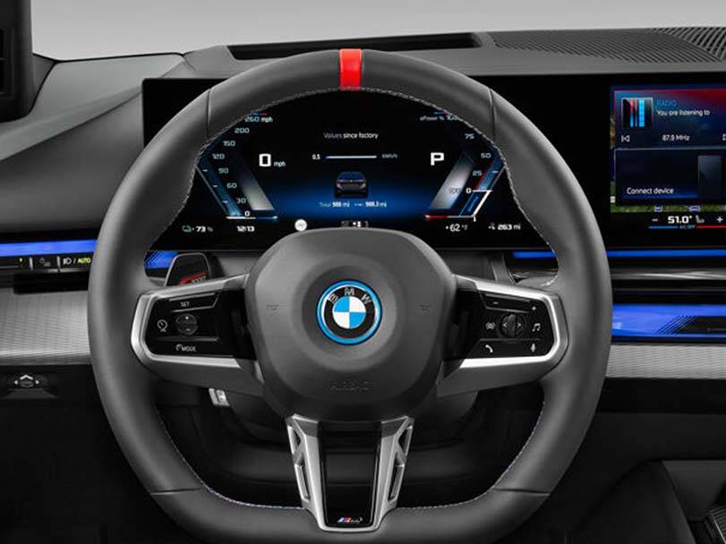 BMW i5 Interior Steering Wheel