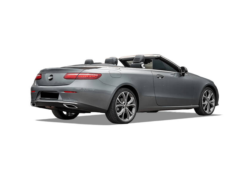 Mercedes Benz E Class Cabriolet Exterior Rear Side View
