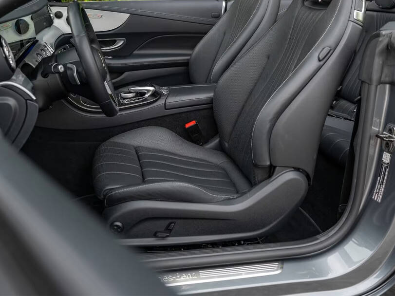 Mercedes Benz E Class Cabriolet Interior 